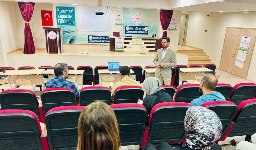 Siirt Eğitim ve Araştırma Hastanesi’nde “Polio Eradikasyonu Eğitimi” Düzenlendi