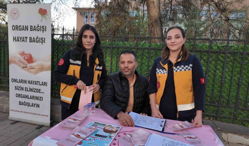 Siirt’te Ablasından Karaciğer Nakli Alan Vatandaş Tüm Organlarını Bağışladı