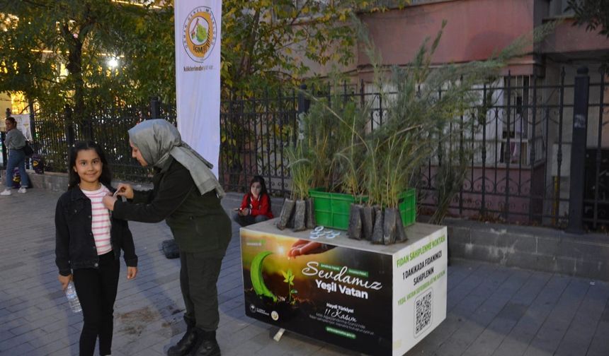 Siirt’te Vatandaşlar Fidan Dikimine Davet Edildi