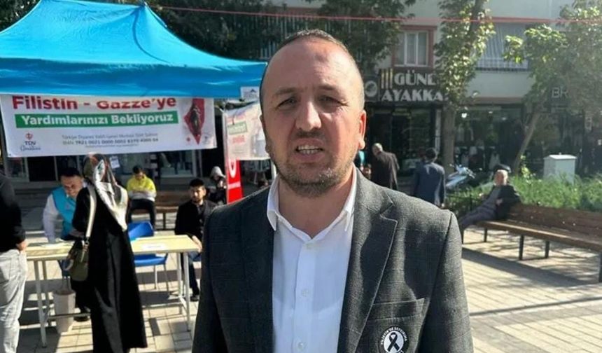 Siirt Diyanet-Sen Başkanı Evin'den Filistin Kermesi Teşekkürü