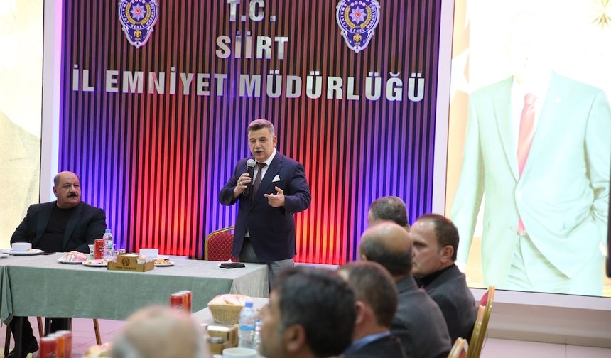 Siirt Emniyet Müdürü Öztürk'ten 7'den 70'e dokunan projeler