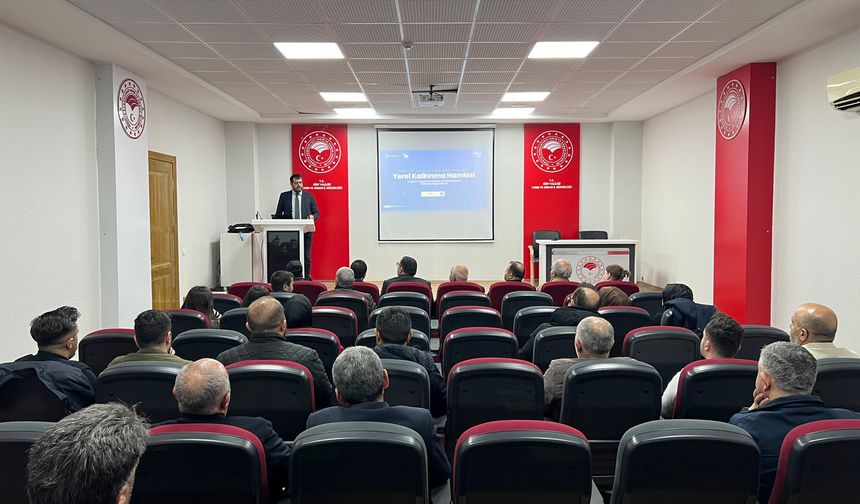 Siirt’te Yerel Kalkınma Hamlesi Programı Tanıtıldı