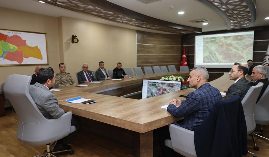 Siirt’te Mera Komisyon Toplantısı Gerçekleştirildi
