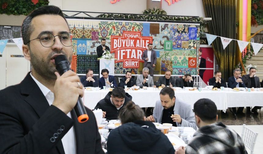 Siirt'te TÜGVA'nın "Aile İftarı" programı yoğun ilgi gördü