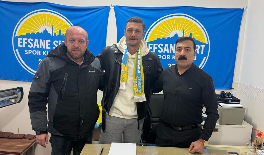 Efsane Siirtspor, Tecrübeli Futbolcu Volkan Serim'i Renklerine Bağladı
