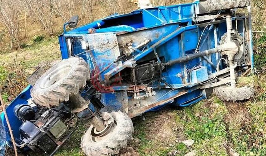 Siirt’te Tarım Aracı Devrildi: Genç Sürücü Yaralandı