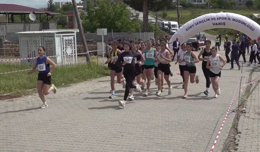 Siirt'te Dağ Koşuları Milli Takım Seçmeleri Yapıldı