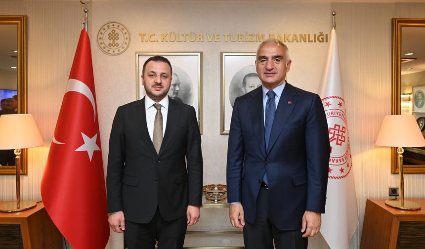 Siirt’in Kültür ve Turizmine Önemli Adım: Bakan Ersoy ile Ankara’da Görüşme