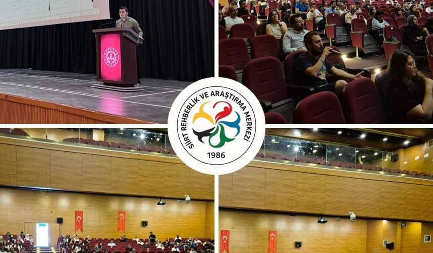 Siirt'te Rehberlik ve Psikolojik Danışma Hizmetleri Yıl Sonu Toplantısı Gerçekleştirildi