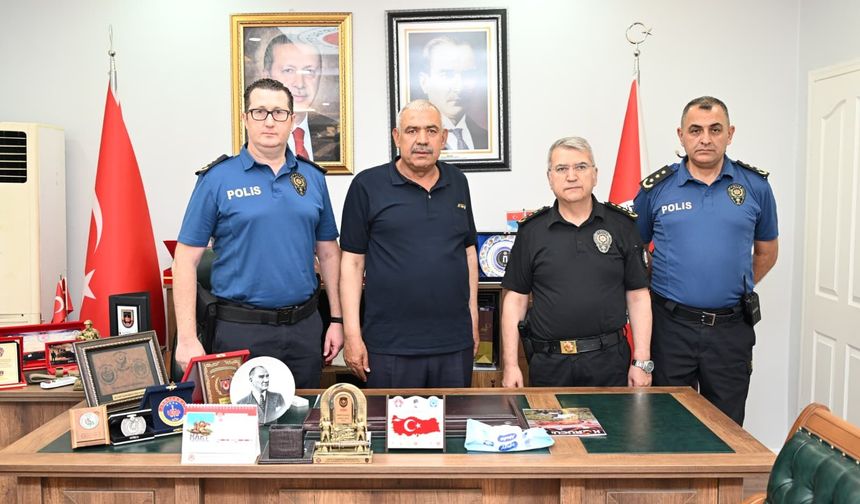 Siirt İl Emniyet Müdürü Mehmet Özdemir'den Şehit ve Gazi Aileleri Federasyonu'na Ziyaret