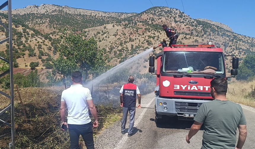 Siirt İtfaiye Müdürü Misbah Yılmaz, Şirvan İtfaiye Ekipleriyle Bir Araya Geldi