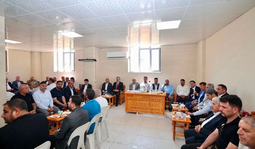 Merhum Şirvan Belediye Başkanı Necat Cellek İçin Taziye Ziyareti