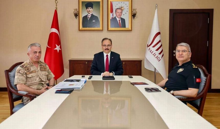 Vali Dr.  Kemal Kızılkaya, “Terörsüz Türkiye” Koordinasyon Toplantısına Katıldı