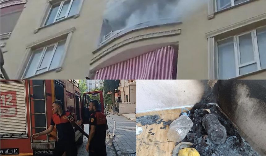 Siirt’te 5. Kattaki Dairenin Balkonunda Piknik Tüpü Patladı