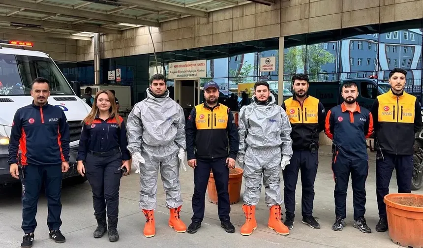 Siirt’te Gerçeği Aratmayan KBRN Tatbikatı