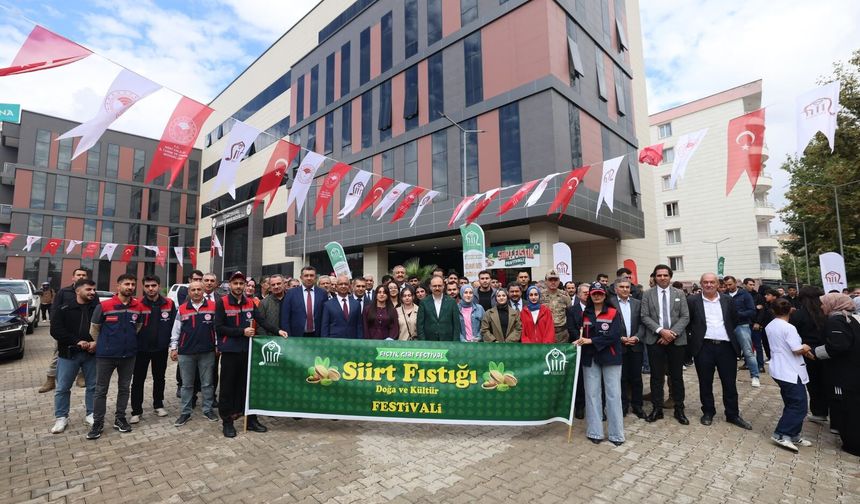 Siirt’in Fıstığı, Kültürü Ve Doğası Festivalde Buluştu