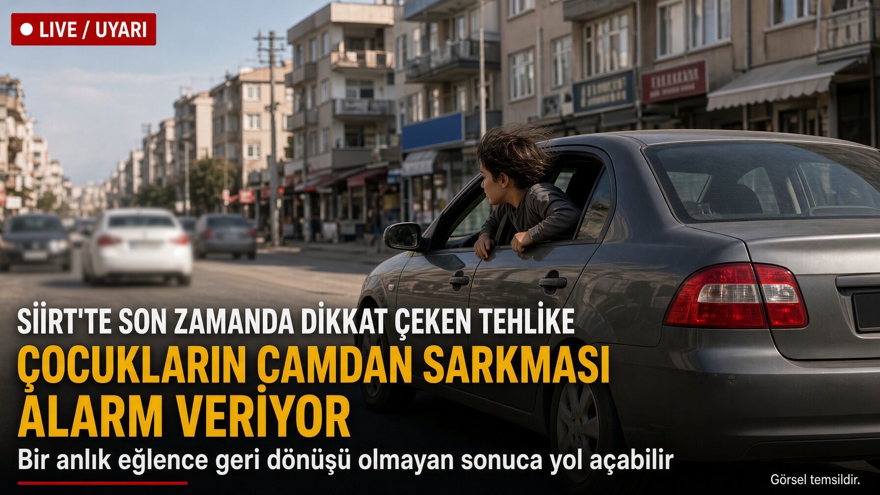 Siirt'te camdan sarkan çocukların tehlikeli yolculuğu korkutuyor
