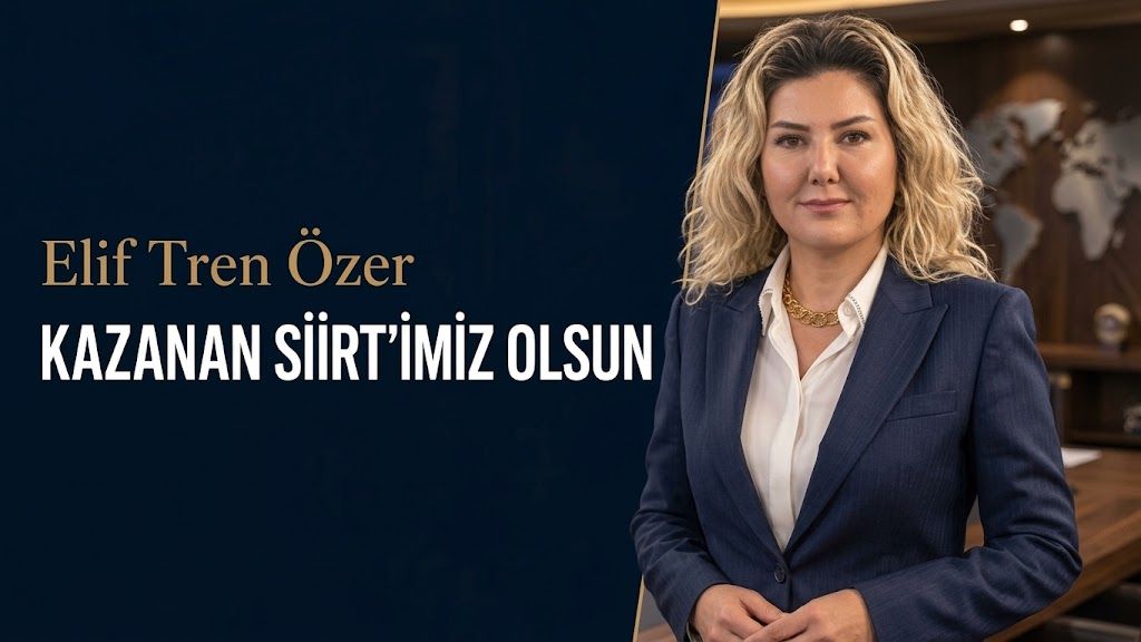 Başarılı iş insanı Elif Tren Özer: "Kazanan Siirt'imiz Olsun"
